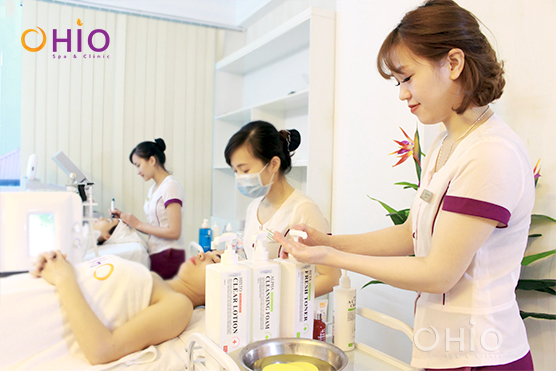 Chăm sóc da mặt - Phòng khám da liễu OHIO Chăm sóc da mặt