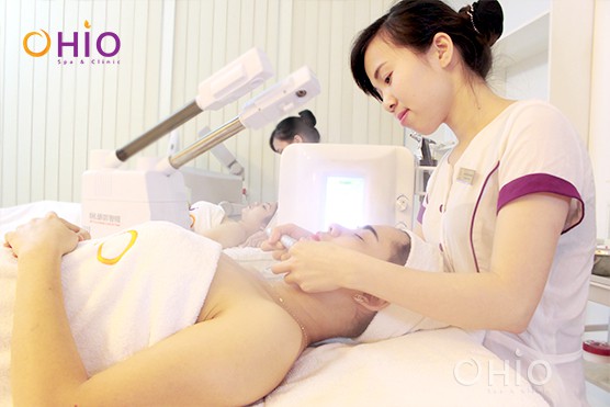 Xông hơi, hút dầu, loại bỏ bã nhờn, giãn nở lỗ chân lông giúp lưu thông khí huyết Làm trắng, trẻ hóa da bằng mặt nạ sáng hồng