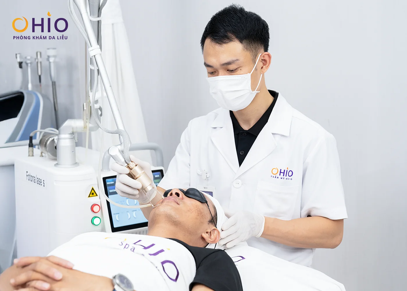 Điều trị sẹo thủy đậu hiệu quả cao - Phòng khám da liễu OHIO Điều trị sẹo tại phòng khám OHIO