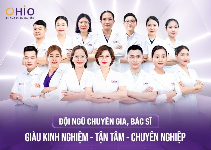 Đội ngũ chuyên gia, bác sĩ giàu kinh nghiệm - Tận tâm - Chuyên nghiệp - Phòng khám da liễu OHIO Đội ngũ chuyên gia, bác sĩ giàu kinh nghiệm - Tận tâm - Chuyên nghiệp