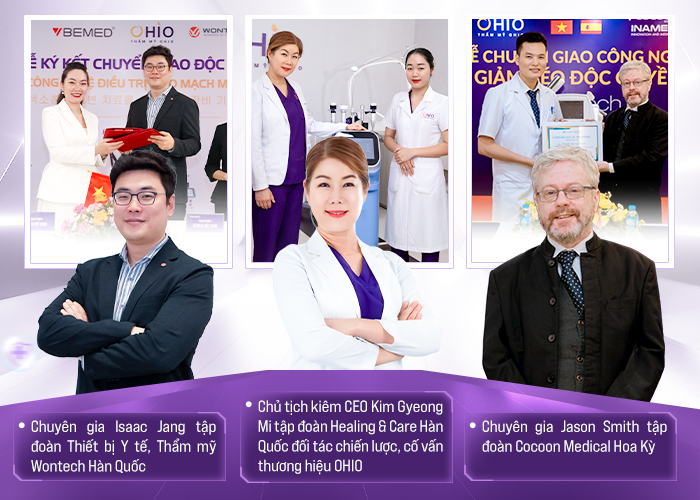 Đội ngũ chuyên gia, bác sĩ giàu kinh nghiệm - Tận tâm - Chuyên nghiệp - Phòng khám da liễu OHIO Đội ngũ chuyên gia, bác sĩ giàu kinh nghiệm - Tận tâm - Chuyên nghiệp