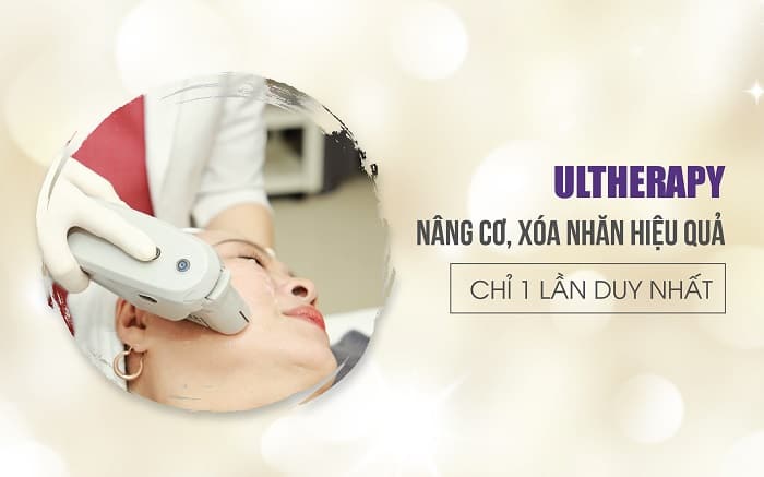 Xu hướng thời đại- xóa nhăn nâng cơ công nghệ Ultherapy