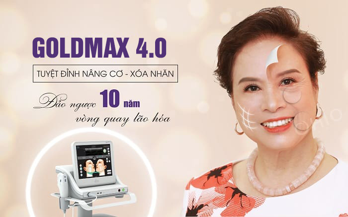 Xóa nhăn GOLDMAX nâng cơ tại ohio giúp nghệ sĩ thanh thủy trẻ ra 10 tuổi - Phòng khám da liễu OHIO Khách hàng trẻ hóa goldmax 4.0