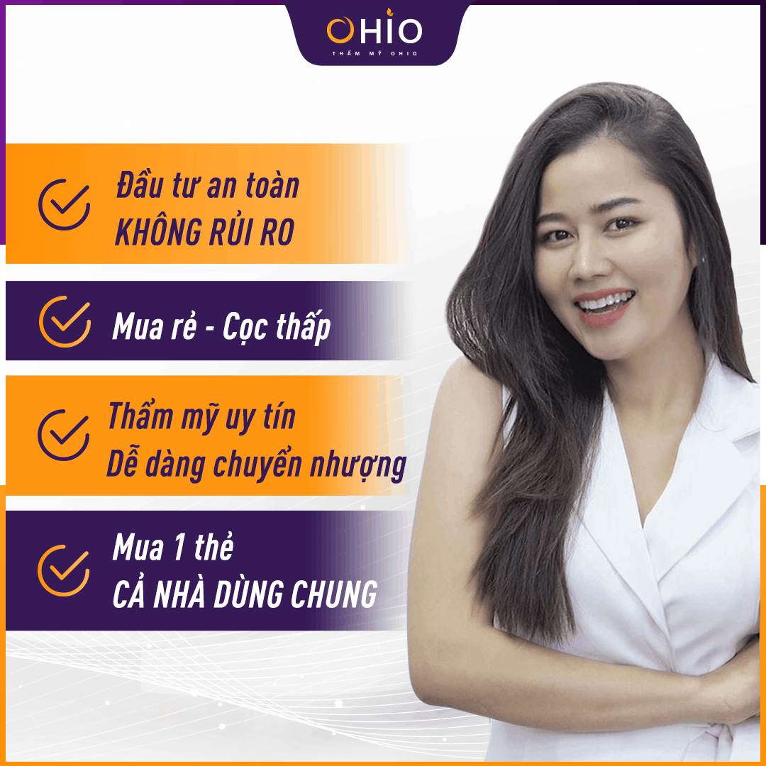 MUA THẺ LÀM ĐẸP VIP - HÌNH THỨC ĐẦU TƯ SINH LỜI HIỆU QUẢ, LÂU DÀI NHẤT! - Phòng khám da liễu OHIO cơ hội đầu tư làm đẹp cho cả gia đình