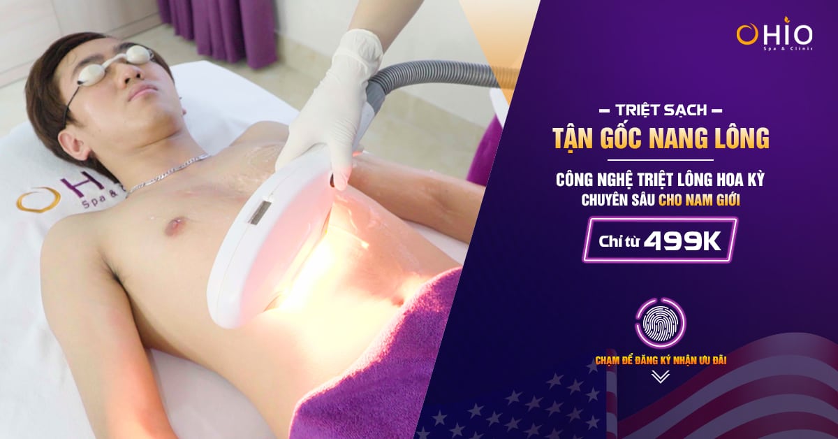 Diode Laser M3 - công nghệ triệt lông chuyên sâu đầu tiên dành cho nam giới! - Phòng khám da liễu OHIO Diode Laser M3 - công nghệ triệt lông chuyên sâu đầu tiên dành cho nam giới!