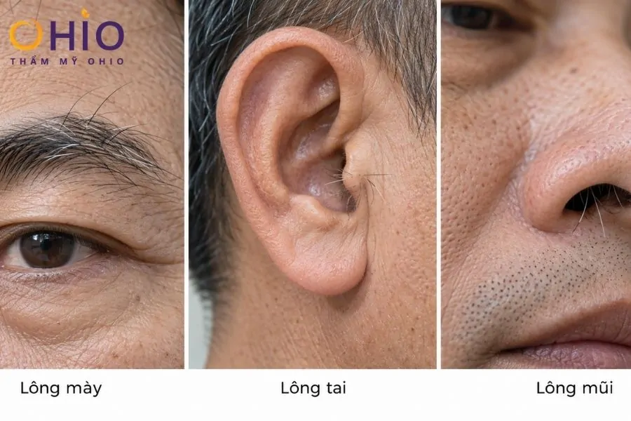Vì sao có một số sợi lông dài mọc “BẤT THƯỜNG” trên cơ thể? - Phòng khám da liễu OHIO Vì sao có một số sợi lông dài mọc “BẤT THƯỜNG” trên cơ thể?