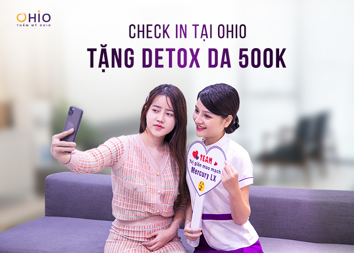 Mừng đại tiệc sinh nhật 10 năm OHIO: Làm đẹp đồng giá chỉ từ 499K - Phòng khám da liễu OHIO Check in tặng detox da 500K