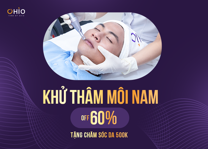 Khử thâm môi nam Biolight 4d