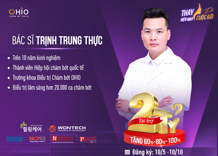 Ai sẽ là người chữa chàm bớt cho bạn tại "Chiến dịch Thoát Bớt" mùa 1 - Phòng khám da liễu OHIO chàm bớt bẩm sinh 4