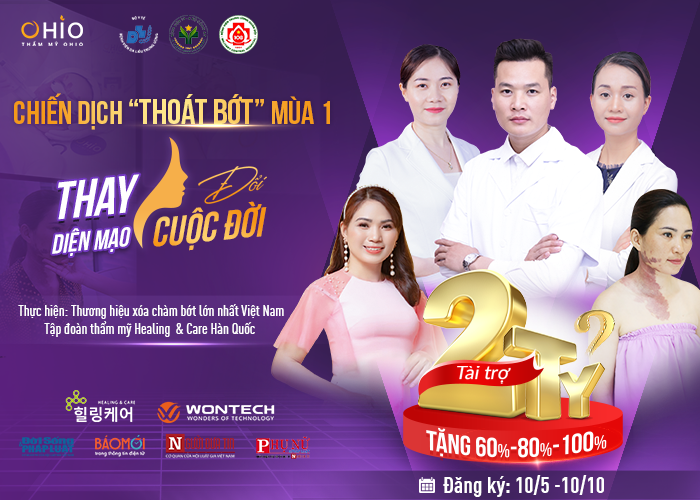 Ai sẽ là người chữa chàm bớt cho bạn tại "Chiến dịch Thoát Bớt" mùa 1 - Phòng khám da liễu OHIO chàm bớt bẩm sinh 1