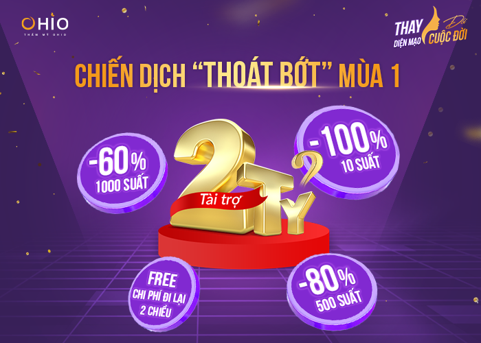 Làm sao để tham gia chiến dịch "Thoát Bớt" - Nhận tài trợ xóa chàm tới 2 Tỷ?