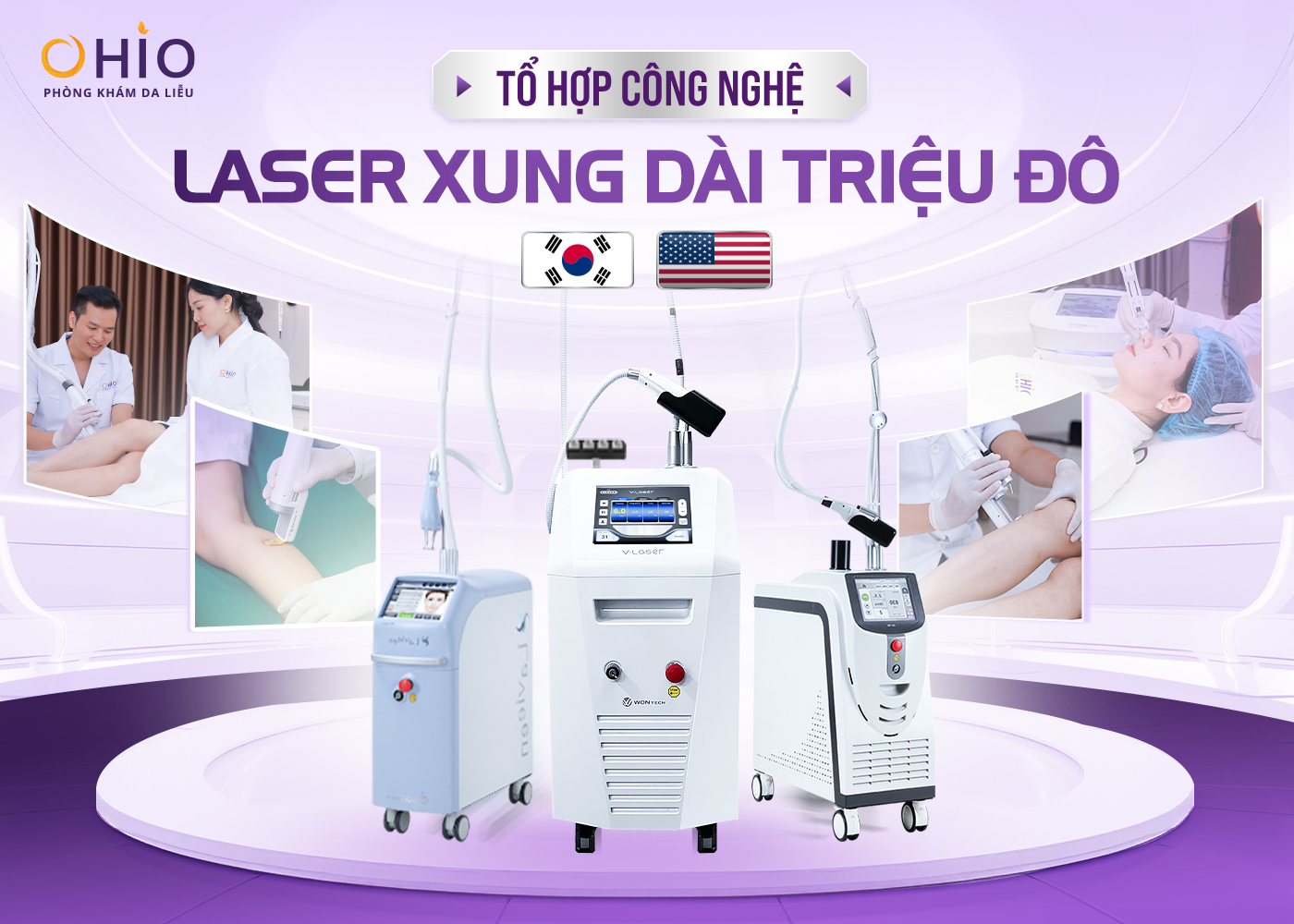 Tan nỗi âu lo chàm bớt với Tổ hợp công nghệ hiện đại tại Phòng khám OHIO - Phòng khám da liễu OHIO Tan nỗi âu lo chàm bớt với Tổ hợp công nghệ hiện đại tại Phòng khám OHIO
