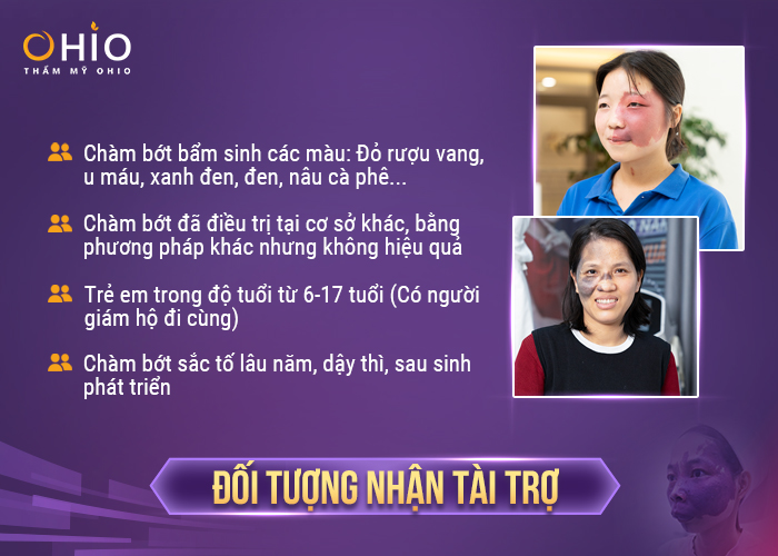 Chiến dịch Thoát Chàm 2023: Thẩm mỹ OHIO tài trợ 3 Tỷ xóa chàm