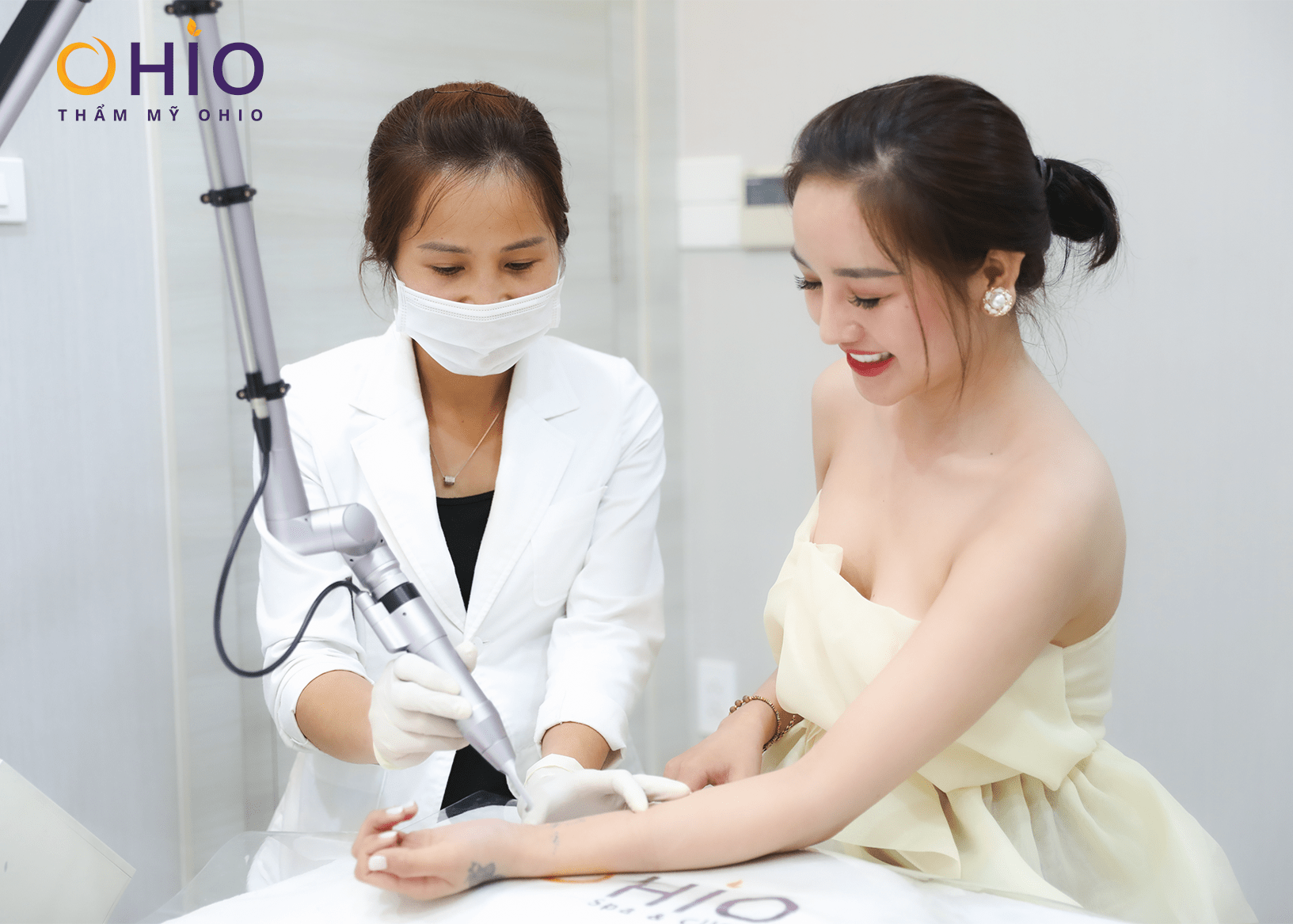 Chị Khánh Ly: OHIO đã vực dậy niềm tin xóa xăm cho tôi! - Phòng khám da liễu OHIO xóa hình xăm tại thẩm mỹ OHIO 2
