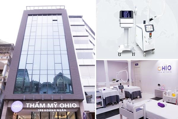Thẩm mỹ OHIO - Đơn vị trị giãn mao mạch tốt 2022 - Phòng khám da liễu OHIO đơn vị điều trị giãn mao mạch tốt nhất