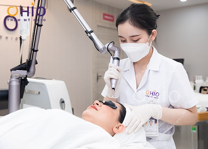 Xóa sạch chàm bớt nâu cafe bằng công nghệ cao Tại Thẩm Mỹ OHIO - Phòng khám da liễu OHIO Xóa sạch chàm bớt nâu cafe bằng công nghệ cao Tại Thẩm Mỹ OHIO