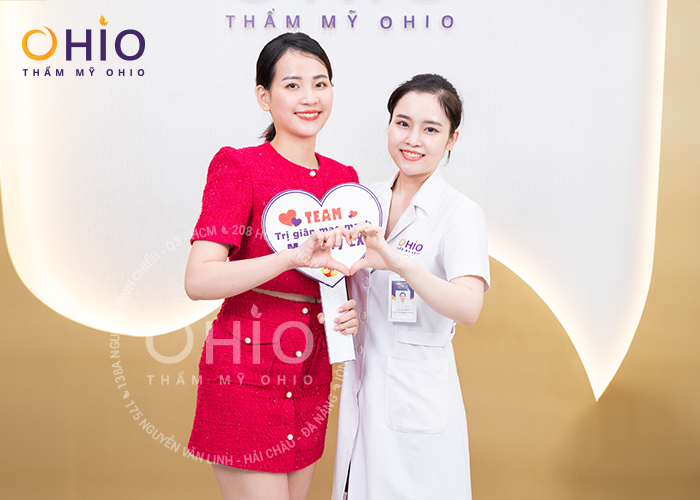Bí quyết lấy lại đôi chân mất thẩm mỹ vì Giãn mao mạch của cô MC xinh đẹp - Phòng khám da liễu OHIO Bí quyết lấy lại đôi chân mất thẩm mỹ vì Giãn mao mạch của cô MC xinh đẹp