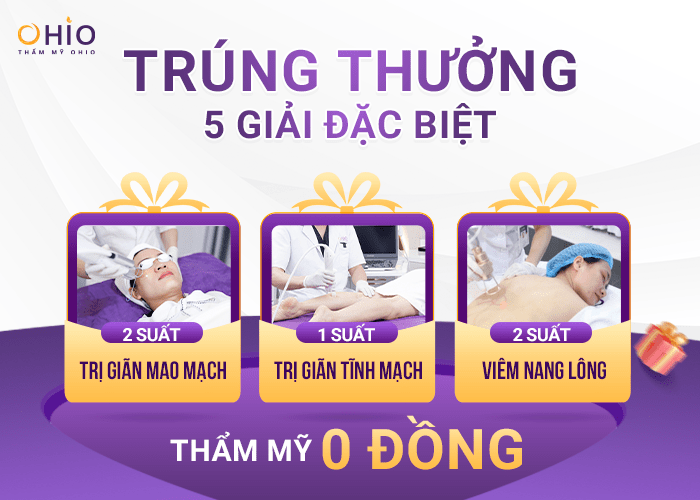 Tháng vàng khai trương: Thẩm mỹ OHIO tri ân -65% chi phí trên hệ thống toàn quốc