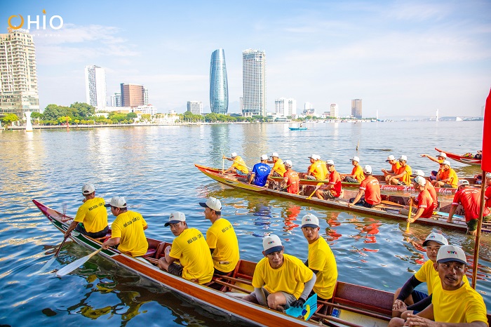 OHIO hân hạnh là đơn vị tài trợ giải thưởng Lễ hội đua thuyền Đà Nẵng mở rộng Cup VTV8 năm 2023