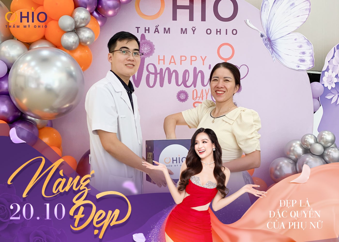 Rộn ràng không khí làm đẹp dịp lễ 20/10 tại hệ thống Thẩm mỹ OHIO