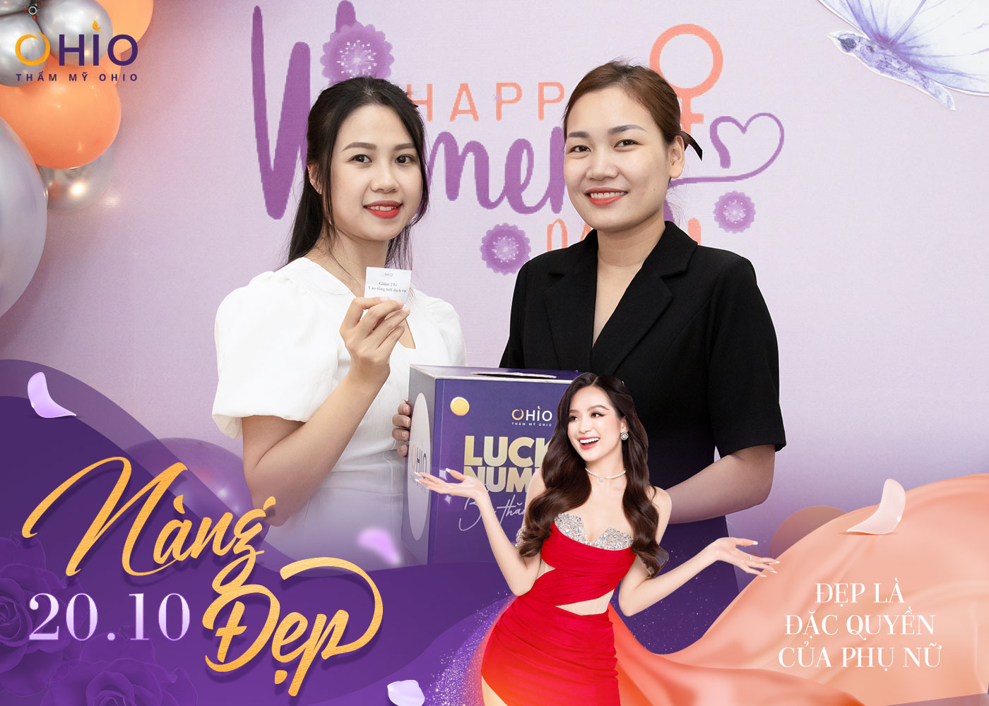 Rộn ràng không khí làm đẹp dịp lễ 20/10 tại hệ thống Thẩm mỹ OHIO