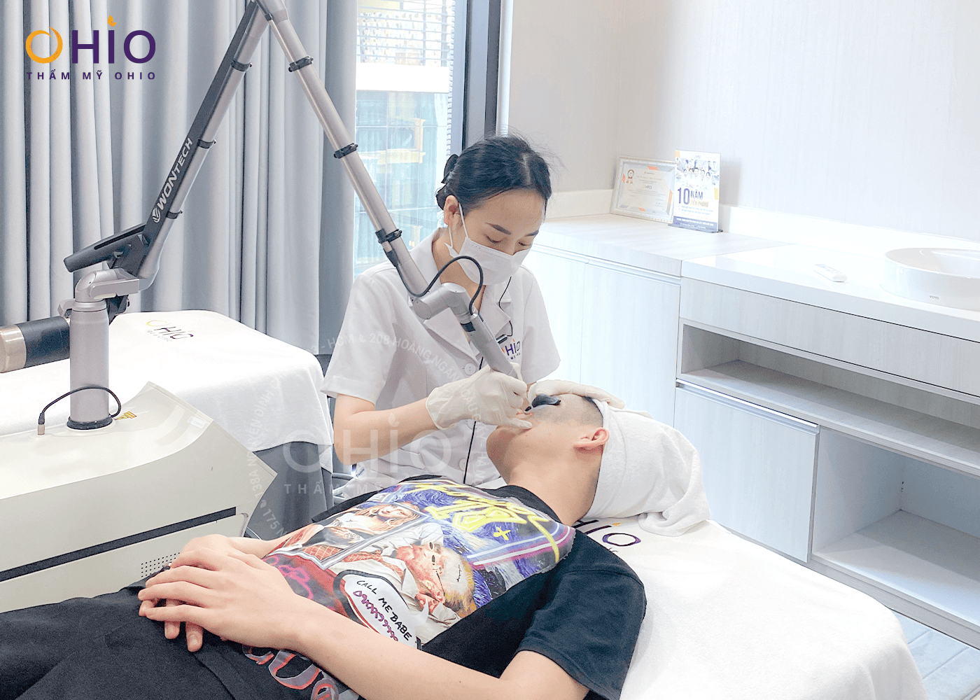 Anh Thế Sơn - Thoát bớt OTA , tự tin làm lại cuộc đời - Phòng khám da liễu OHIO Anh Thế Sơn - Thoát bớt OTA , tự tin làm lại cuộc đời