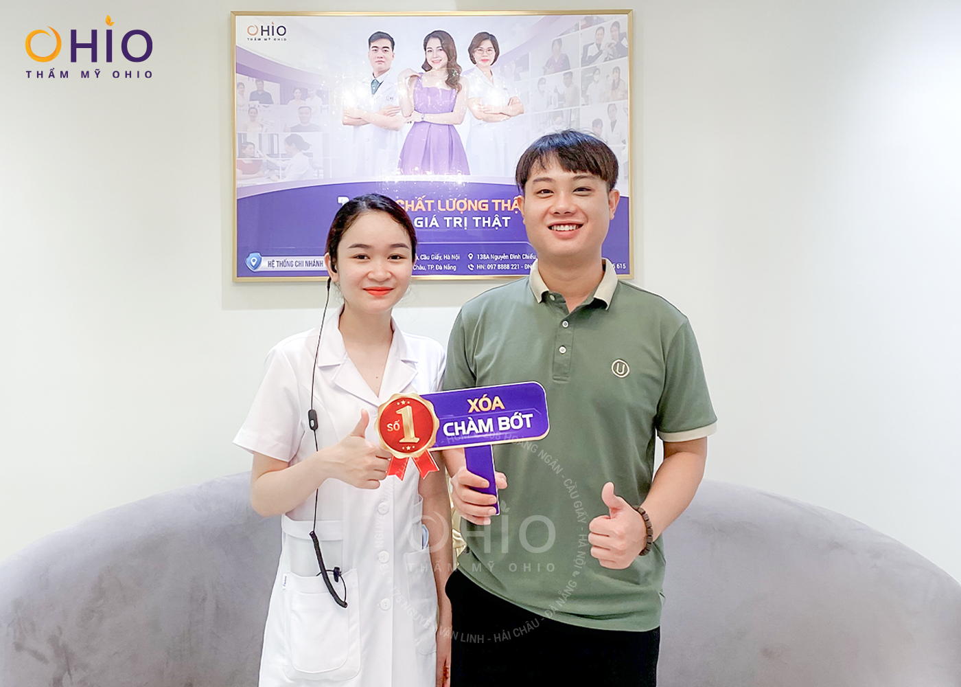 Anh Thế Sơn - Thoát bớt OTA , tự tin làm lại cuộc đời - Phòng khám da liễu OHIO Anh Thế Sơn - Thoát bớt OTA , tự tin làm lại cuộc đời
