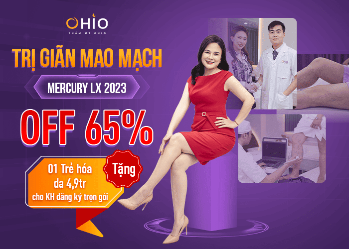 Chi phí điều trị giãn mao mạch tốt 2023 chỉ có tại Thẩm mỹ OHIO - Phòng khám da liễu OHIO Chi phí điều trị giãn mao mạch tốt 2023 chỉ có tại Thẩm mỹ OHIO