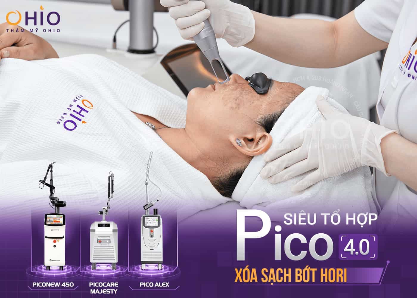 Phương pháp xóa chàm bớt Hori giá bao nhiêu tại Phòng khám OHIO? - Phòng khám da liễu OHIO Phương pháp xóa chàm bớt Hori giá bao nhiêu tại Phòng khám OHIO?