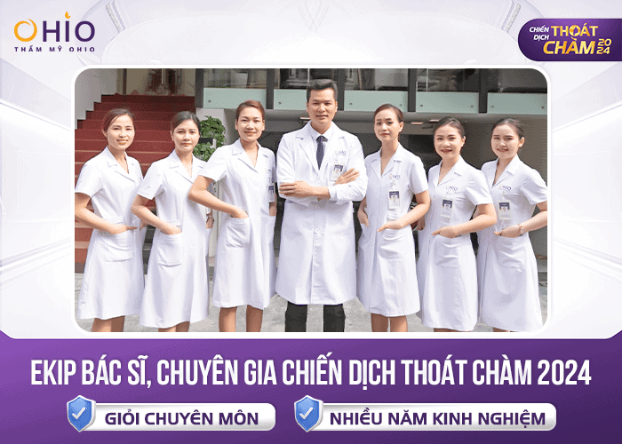 Chiến dịch Thoát chàm 2024 trao cơ hội xóa chàm bớt thay diện mạo đổi cuộc đời cho hàng ngàn khách hàng - Phòng khám da liễu OHIO Chiến dịch Thoát chàm 2024 trao cơ hội xóa chàm bớt thay diện mạo đổi cuộc đời cho hàng ngàn khách hàng