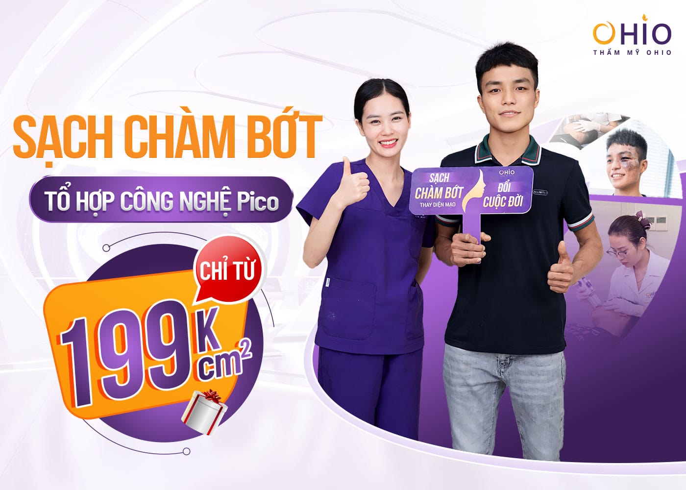 Merry Christmas & Happy New Year 2024 [Tài trợ 65%]: 3000 quà tặng giáng sinh, 200 combo làm đẹp
