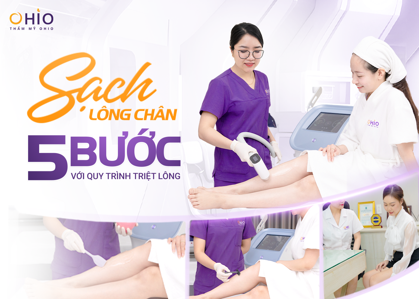 Có nên triệt lông chân bằng công nghệ Diode Laser AI - Phòng khám da liễu OHIO Có nên triệt lông chân bằng công nghệ Diode Laser AI