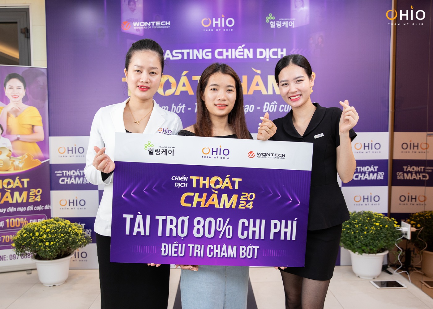 Hàng ngàn thí sinh “đổ về” casting “Chiến dịch thoát chàm” 2024 - Phòng khám da liễu OHIO Hàng ngàn thí sinh “đổ về” casting “Chiến dịch thoát chàm” 2024