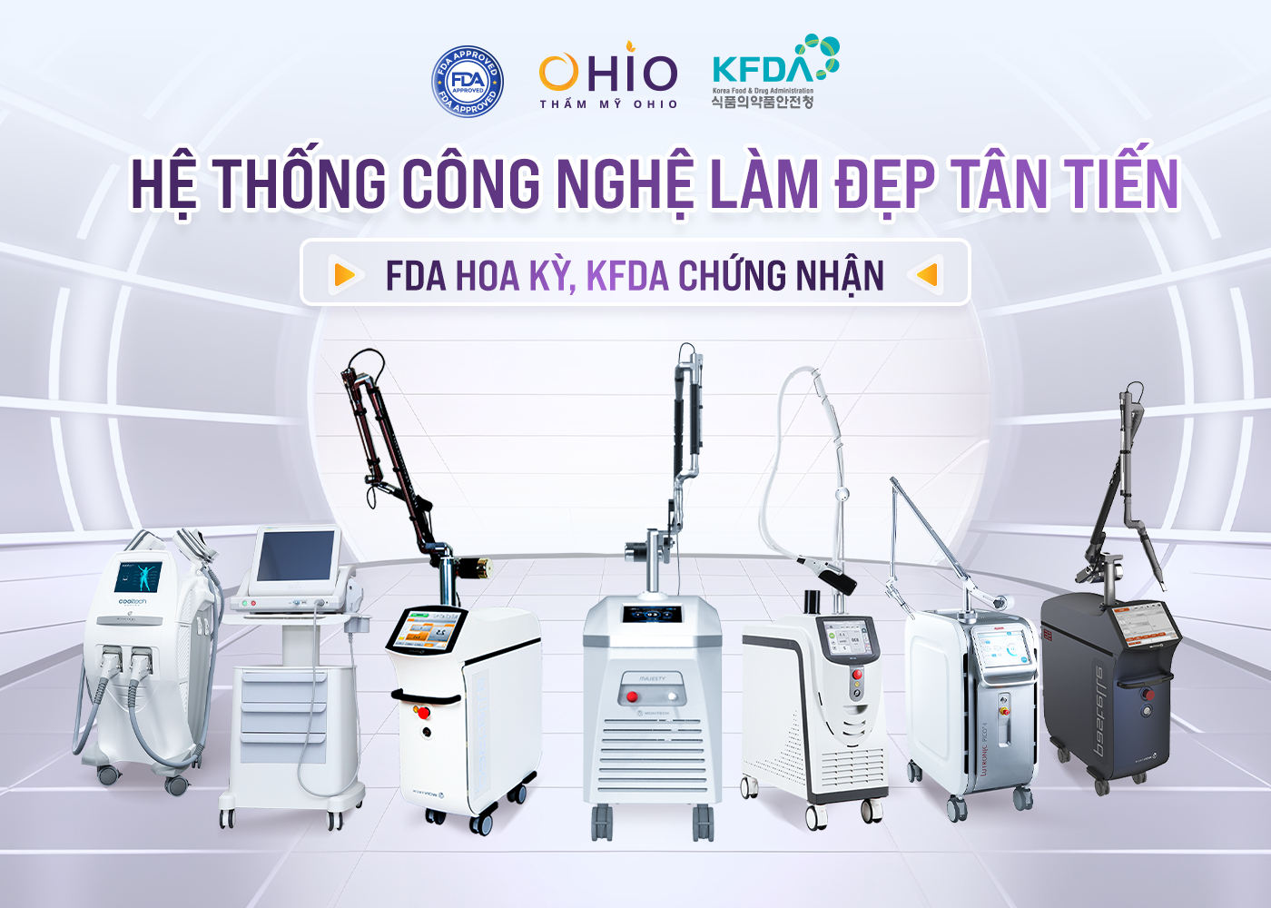 Thẩm mỹ OHIO 13 năm tiên phong Thẩm mỹ Công nghệ cao Vinh dự nhận giải thưởng: "Đơn vị Xóa chàm & điều trị sắc tố da tốt Việt Nam” - Phòng khám da liễu OHIO Thẩm mỹ OHIO 13 năm tiên phong Thẩm mỹ Công nghệ cao Vinh dự nhận giải thưởng: "Đơn vị Xóa chàm & điều trị sắc tố da tốt Việt Nam”