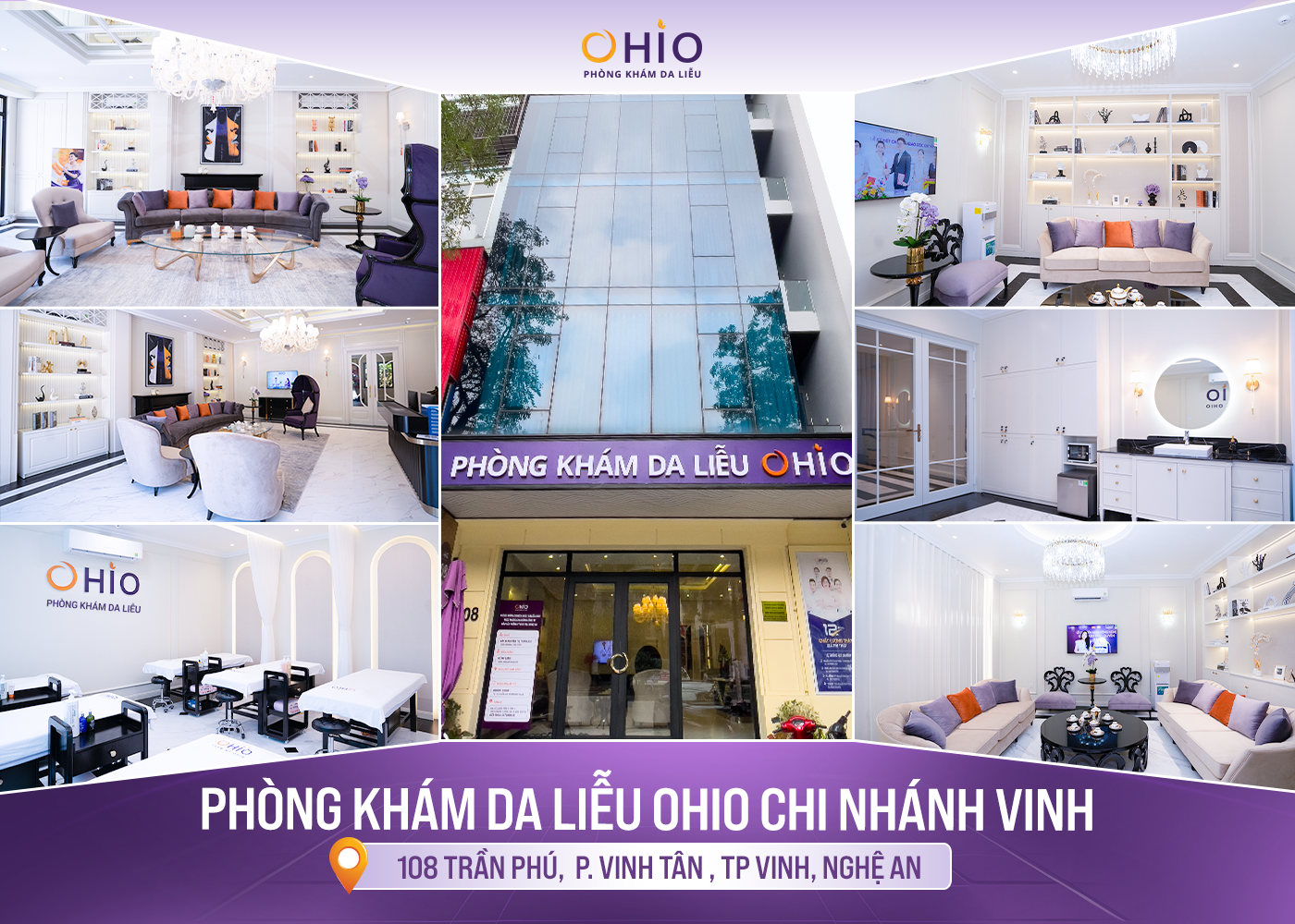 Phòng khám Da liễu OHIO cơ sở Nghệ An - Phòng khám da liễu OHIO thẩm mỹ OHIO Vinh