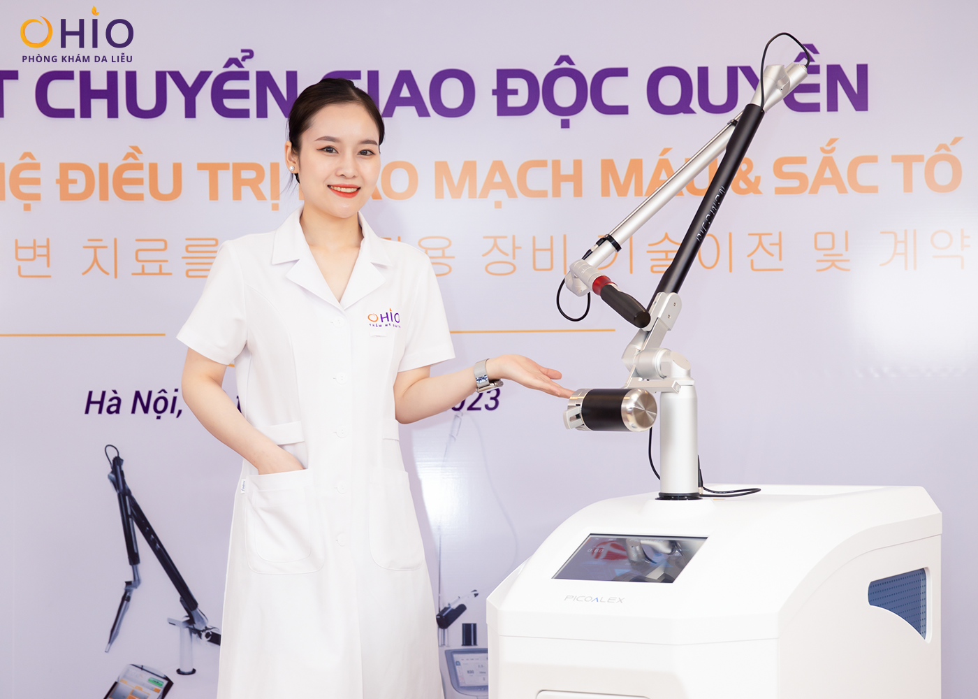 Xóa chàm bớt hiệu quả tại Nghệ An - Phòng khám da liễu OHIO Xóa chàm bớt hiệu quả tại Nghệ An