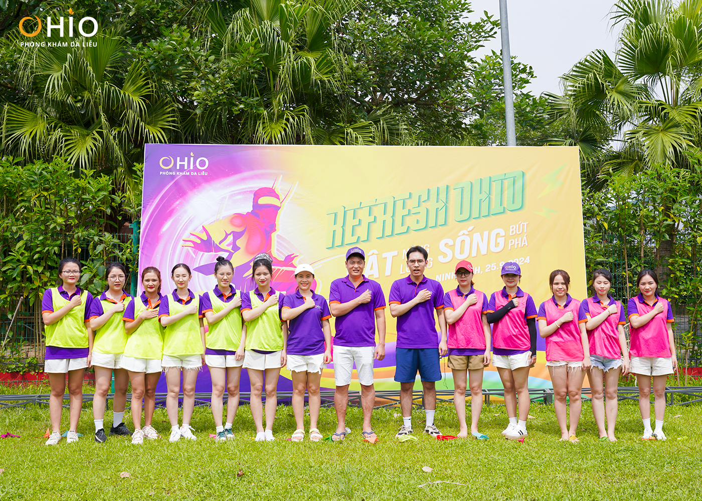 Hội thao Chào mừng sinh nhật OHIO 13 năm - Refresh OHIO: Bật năng lượng, sống bứt phá - Phòng khám da liễu OHIO Hội thao Chào mừng sinh nhật OHIO 13 năm - Refresh OHIO: Bật năng lượng, sống bứt phá