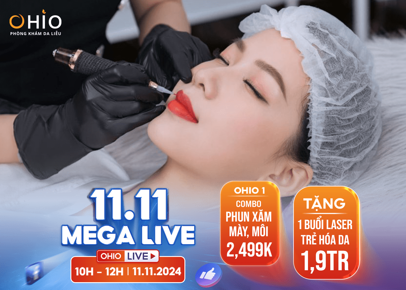 Tháng 11: Chương trình tri ân khách hàng lớn năm của Phòng khám OHIO