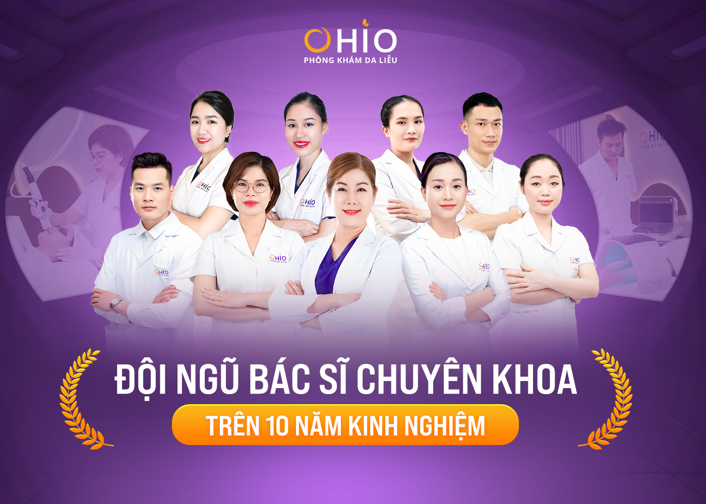 Xóa chàm bớt tại phòng khám da liễu OHIO - Địa chỉ xóa chàm tốt hiện nay - Phòng khám da liễu OHIO điều trị xoá chàm bớt