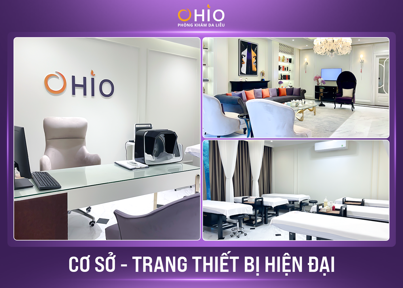 Phun xăm thẩm mỹ tại phòng khám- xu hướng mới được nhiều chị em săn đón 2025 - Phòng khám da liễu OHIO Cơ sở vật chất đạt chuẩn