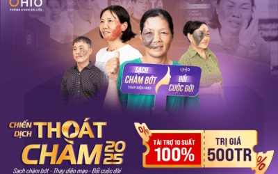 Phòng khám OHIO khởi động Chiến dịch Thoát Chàm 2025 Mùa 5 - Sạch chàm bớt, thay diện mạo, đổi cuộc đời - Phòng khám da liễu OHIO Phòng khám OHIO khởi động Chiến dịch Thoát Chàm 2025 Mùa 5 - Sạch chàm bớt, thay diện mạo, đổi cuộc đời