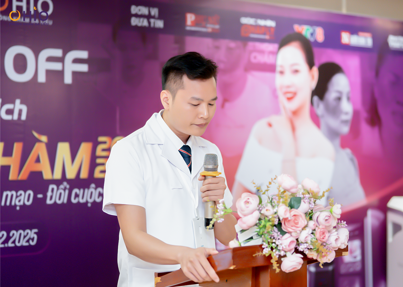 Lễ Kickoff Chiến dịch Thoát Chàm 2025 - Chính thức khởi động hành trình sạch chàm bớt thay diện mạo, đổi cuộc đời - Phòng khám da liễu OHIO Lễ Kickoff Chiến dịch Thoát Chàm 2025 - Chính thức khởi động hành trình sạch chàm bớt thay diện mạo, đổi cuộc đời
