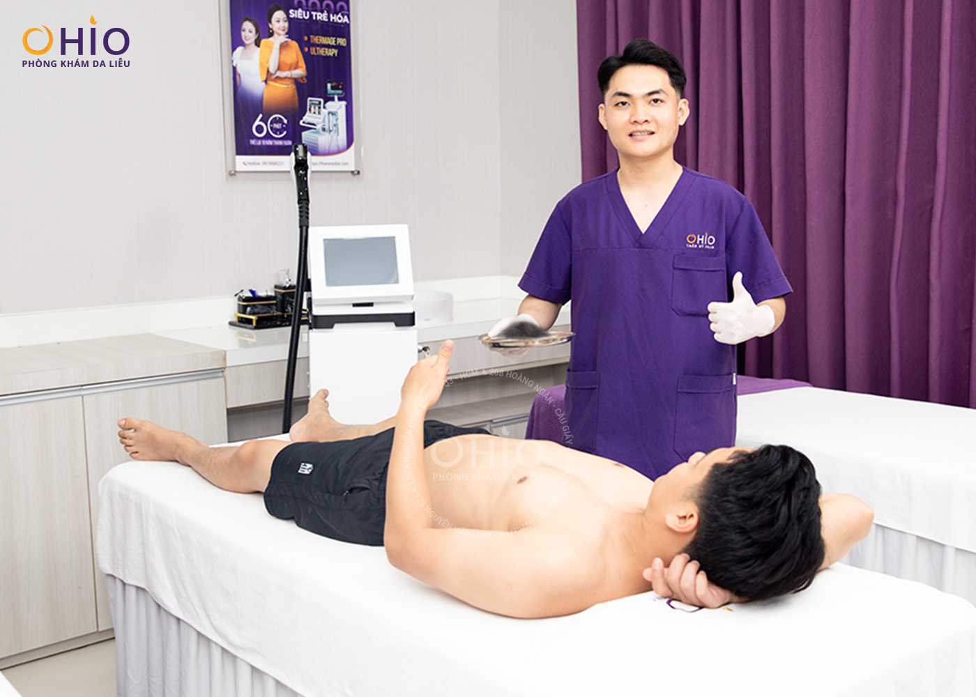 Triệt lông vùng kín cho Nam uy tín tại Hà Nội