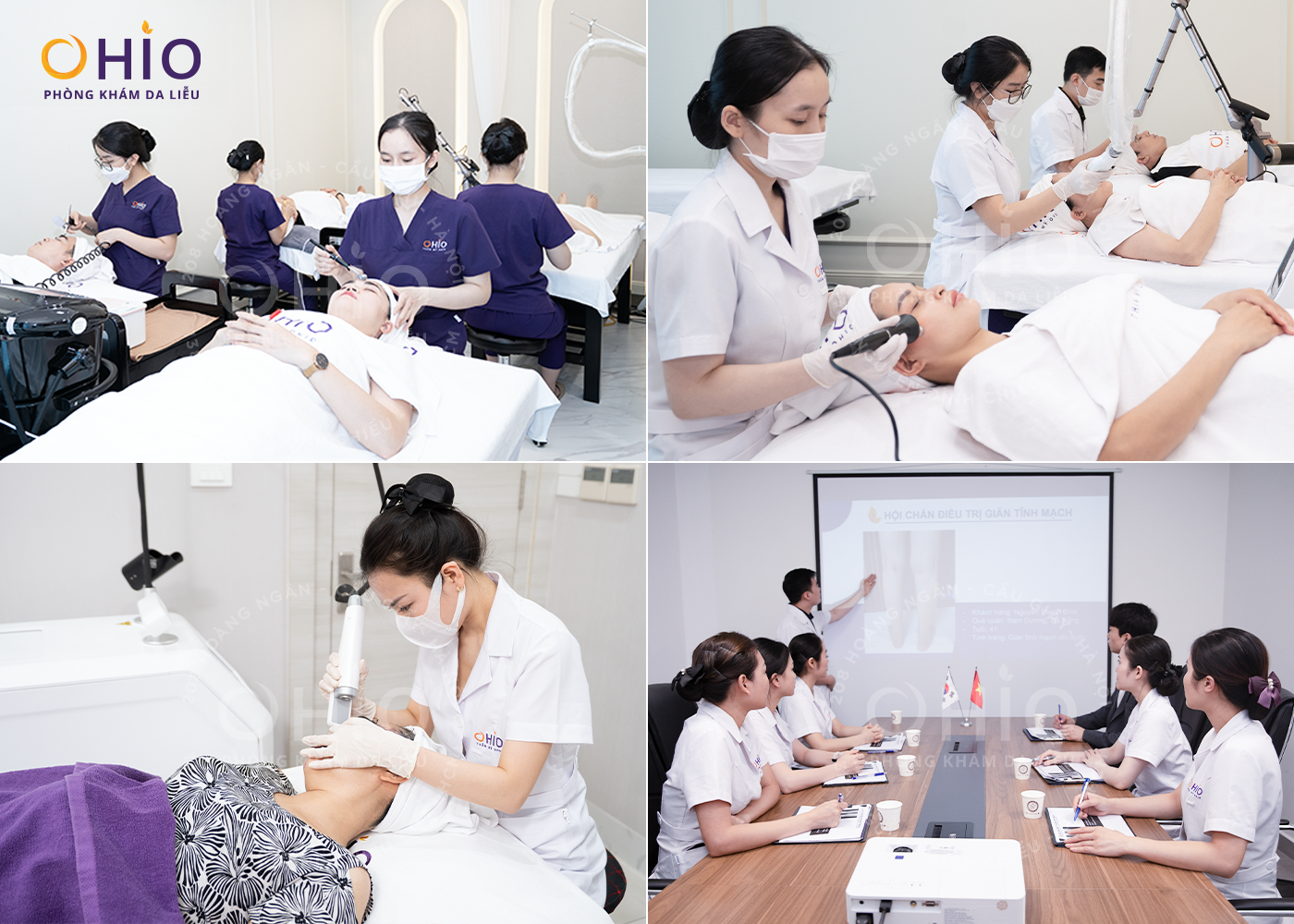 Điều trị da liễu tại Vinh với Thạc sĩ, Bác sĩ Nguyễn Thị Thanh Hòa - Phòng khám da liễu OHIO Bác sĩ Hòa cùng đội ngũ bác sĩ chuyên khoa tại OHIO