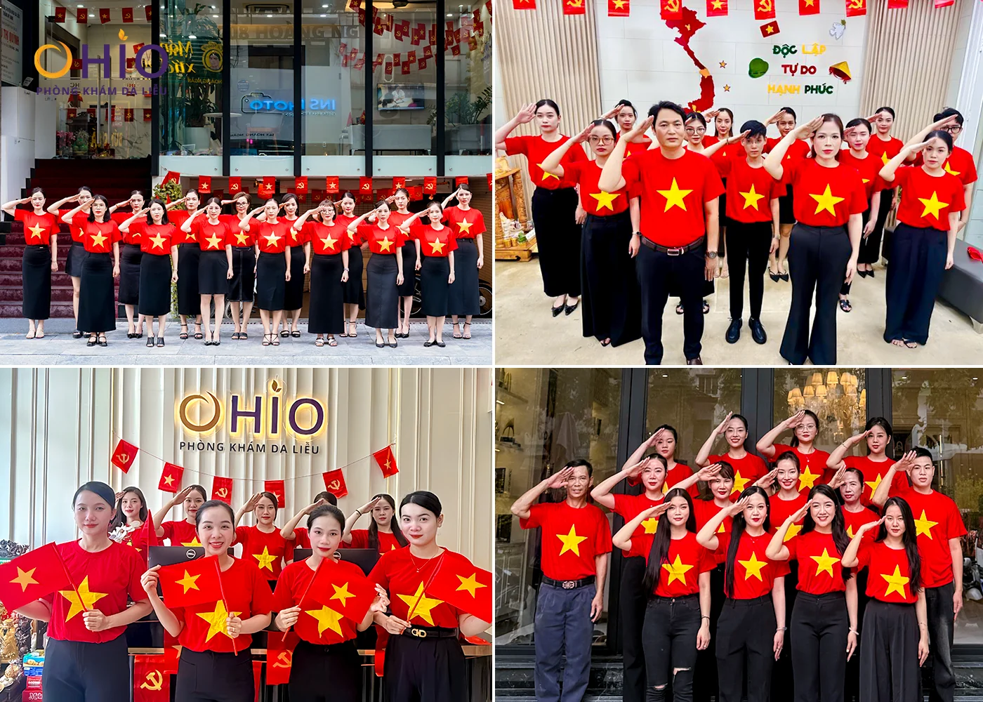 Hệ thống phòng khám OHIO tổ chức chiến dịch “Tự hào Việt Nam - Tự hào OHIOers” - Phòng khám da liễu OHIO Hệ thống phòng khám OHIO tổ chức chiến dịch “Tự hào Việt Nam - Tự hào OHIOers”