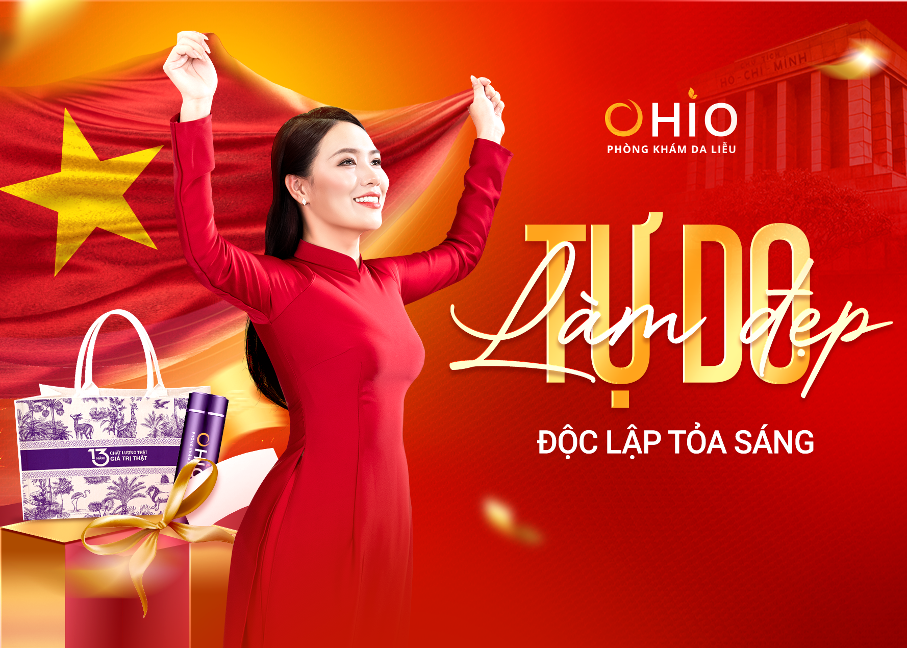Tự Do Làm Đẹp – Độc Lập Tỏa Sáng: Mừng đại lễ kỷ niệm 80 năm quốc khánh 2/9