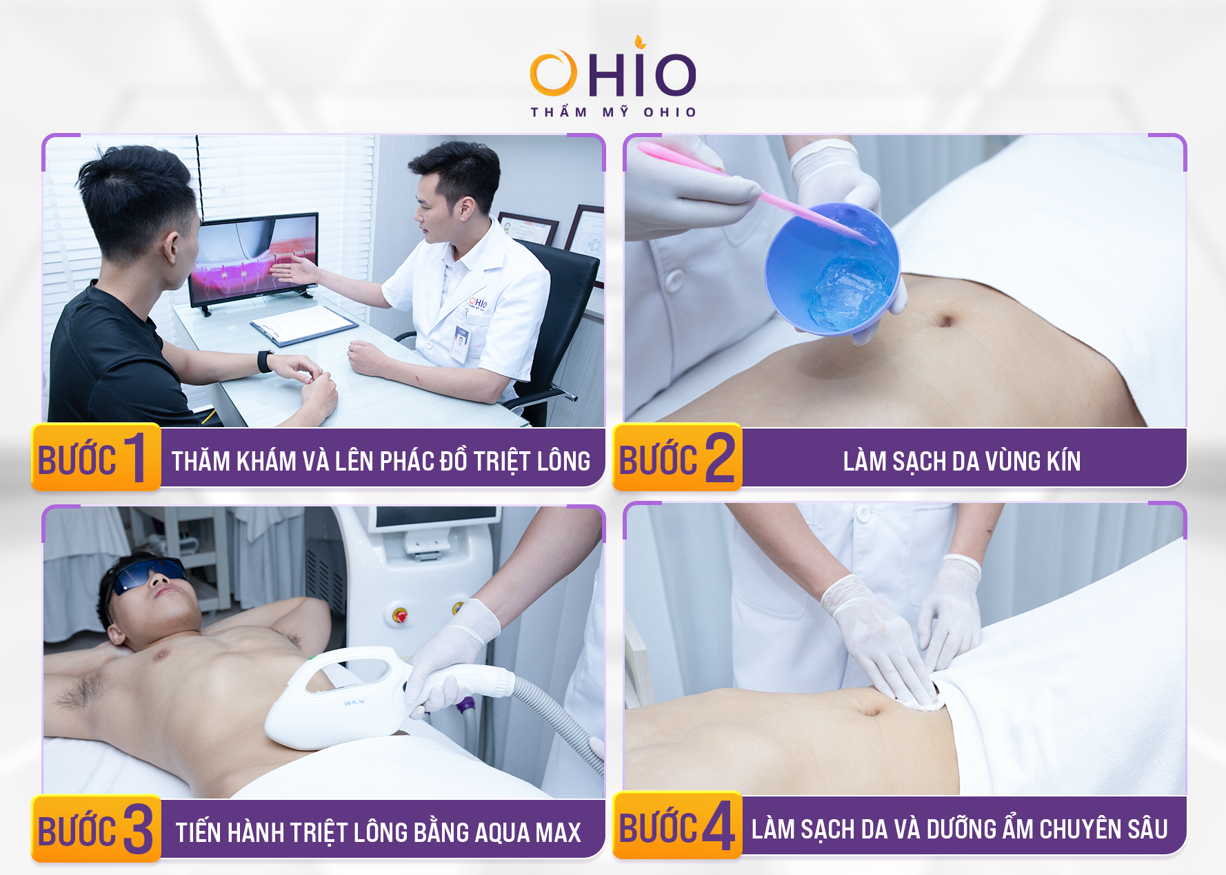 Review cách triệt lông vùng kín cho nam an toàn, uy tín? - Phòng khám da liễu OHIO Review cách triệt lông vùng kín cho nam an toàn, uy tín?