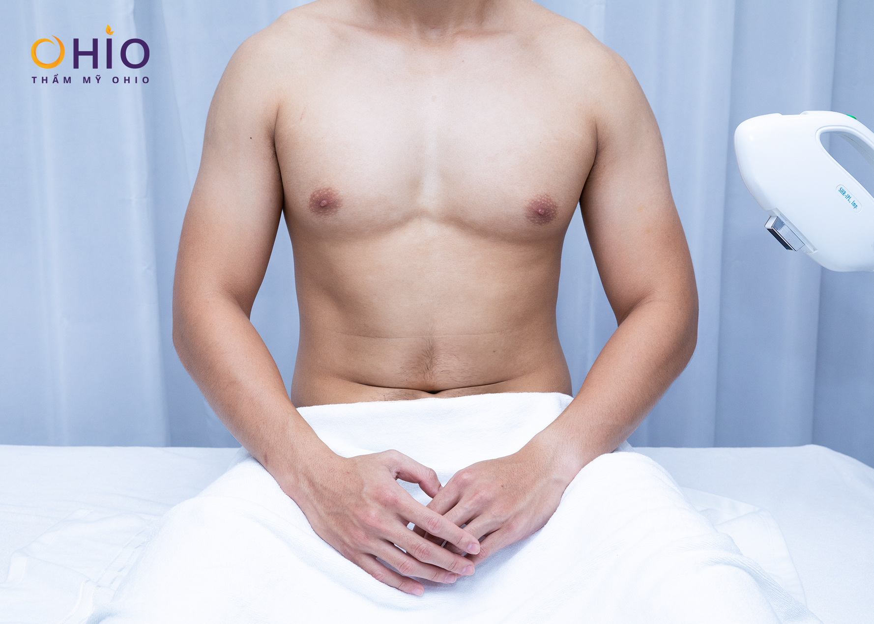 Địa chỉ triệt lông vùng kín tại Hà Nội đẳng cấp Quý Ông - Phòng khám da liễu OHIO triệt lông vùng kín cho nam