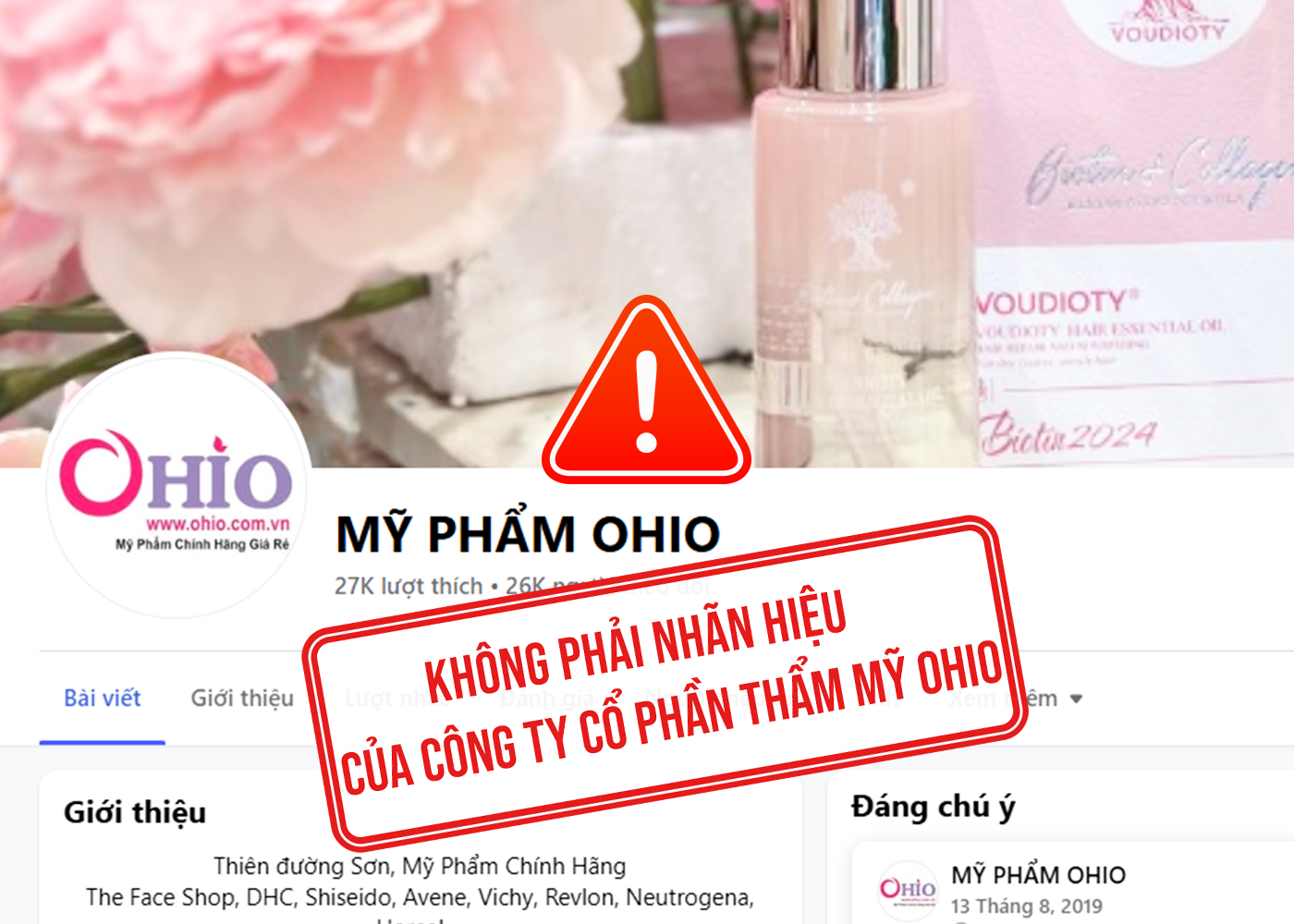 PHÂN BIỆT THƯƠNG HIỆU PHÒNG KHÁM DA LIỄU OHIO NHẰM BẢO VỆ KHÁCH HÀNG TRƯỚC RỦI RO NHẦM LẪN - Phòng khám da liễu OHIO PHÂN BIỆT THƯƠNG HIỆU PHÒNG KHÁM DA LIỄU OHIO NHẰM BẢO VỆ KHÁCH HÀNG TRƯỚC RỦI RO NHẦM LẪN