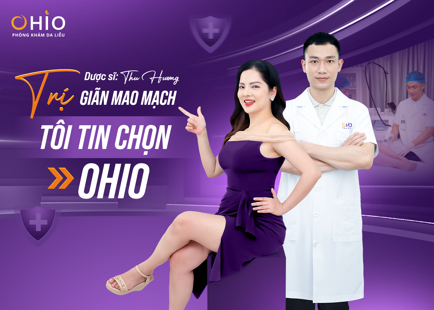 Dược sĩ Thu Hương: Trị giãn mao mạch - Tôi tin chọn OHIO